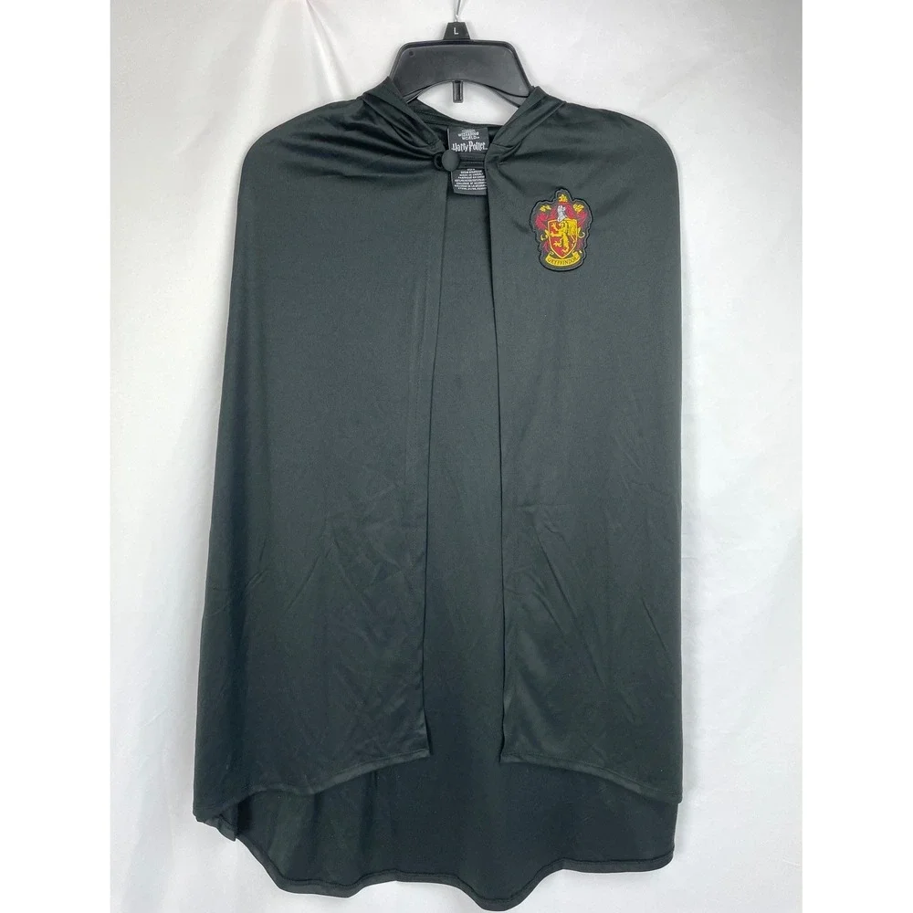Wizarding World Harry Potter Child Black Gryffindor Robe Cloak Halloween Costume